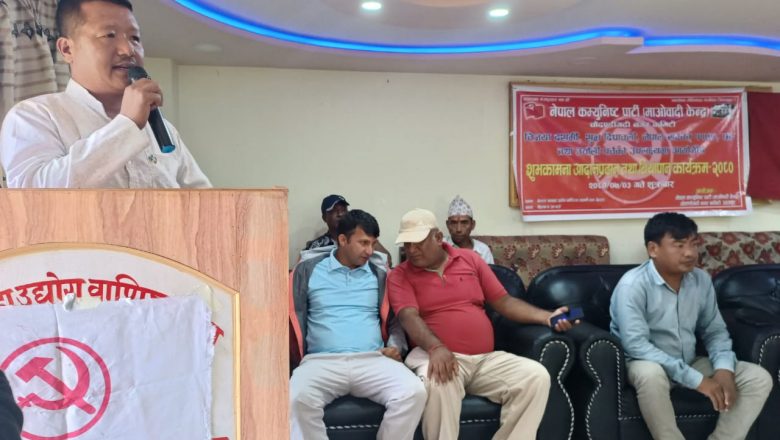 विकास निमार्णका कामहरुमा सहकार्य गर्दै अगाडी बढ्नुपर्नेमा प्रदेश सांसद राजन किराँतीको जोड ।