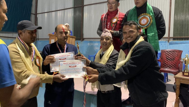 प्रथम चौदण्डीगढी जिल्ला स्तरीय ब्याडमिन्टन प्रतियोगिता सम्पन्न ।