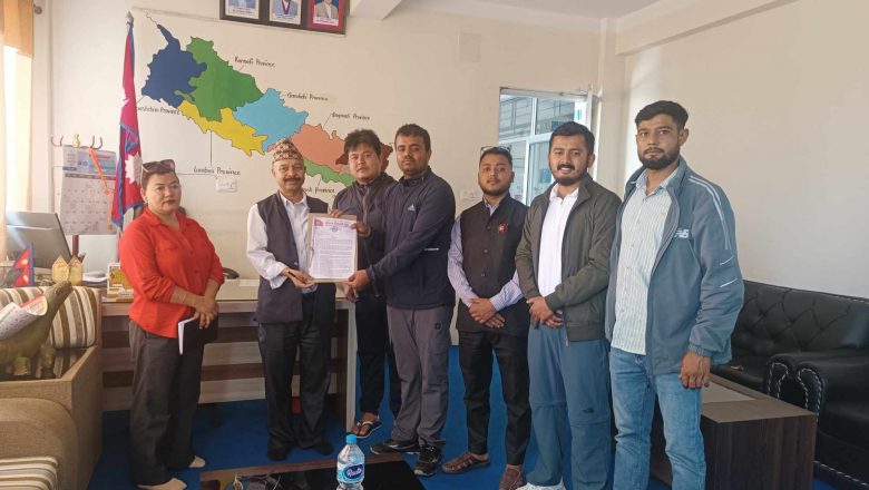 देशभरको ७५३ वटै पालिकाहरुमा नेविसंघको ज्ञापन पत्र ।