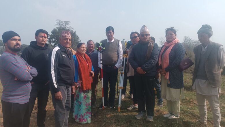 त्रियुगा नदीस्थित ज्यामिरेघाट र हडिया जोड्ने झुलुङ्गे पुलको डिपिआर तयार गर्ने कार्य  शुरु  ।