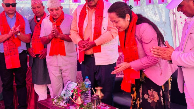 नेपाल रेडक्रस सोसाईटीको उदयपुरको सभापतिमा शम्भु पौडेलको निरन्तरता।