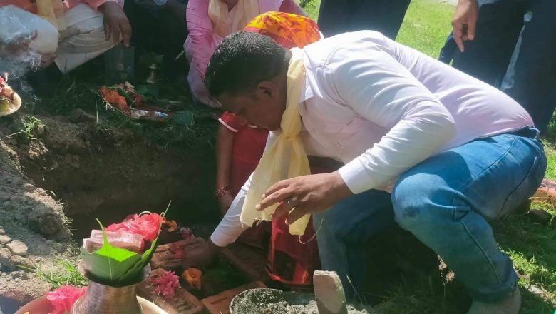 उदयपुरको चौदण्डीगढी नगरपालिका वडा नं.९ स्थित जनता मा.वि. हडियाको प्राङ्गणमा ९ लाख बराबरको सरस्वति मन्दिर निर्माण हुने