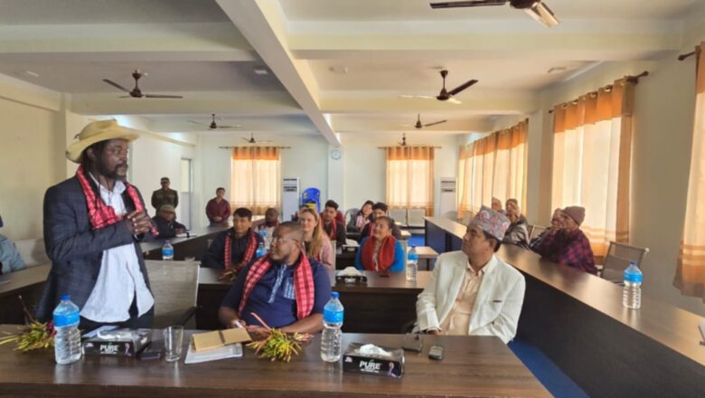 चौदण्डीगढीमा सञ्चालित अपाङ्गता सम्बन्धी कार्यक्रममा विदेशीको समेत चासो।